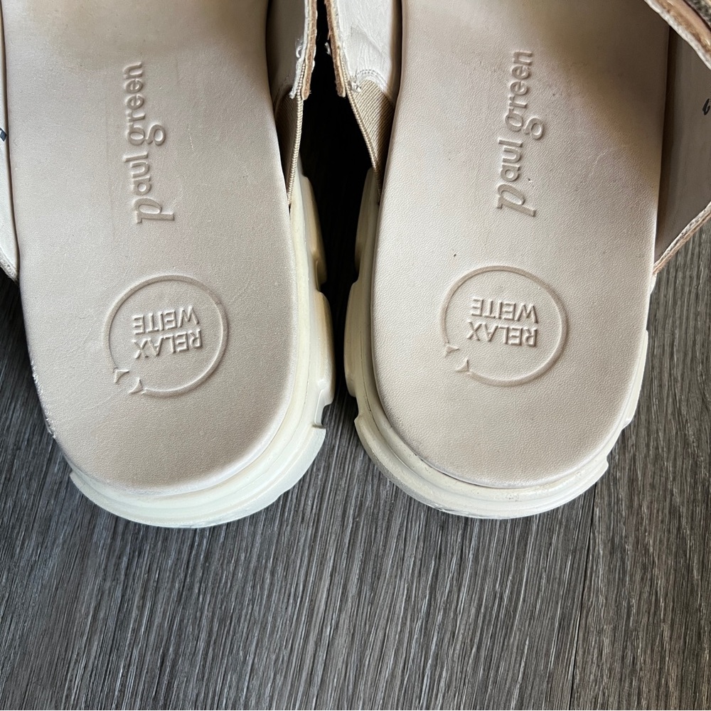 Paul Green Marina Slide Sandal Size 7.5/10 - Picture 5 of 9
